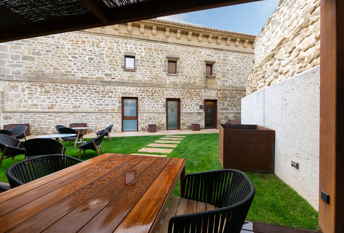 Fotografía arquitectura Hotel Palacio Samaniego, La Rioja