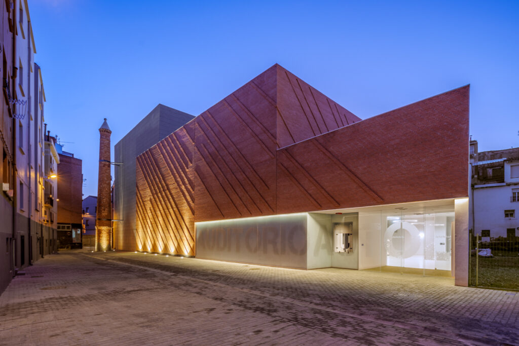 Fotografía y arquitectura auditorio exterior