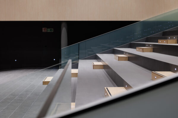 Fotografía y arquitectura auditorio butacas