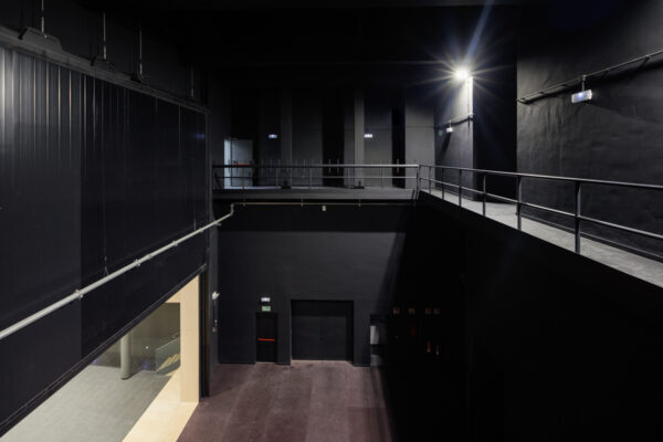 Fotografía y arquitectura auditorio bastidores