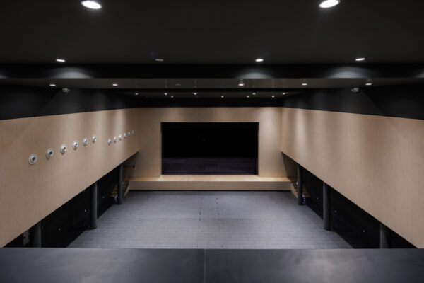 Fotografía y arquitectura auditorio entrada
