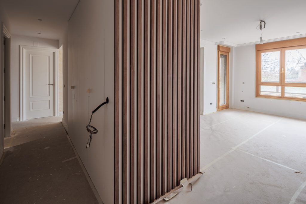 Fotografías interiorismo. Fases construcción. Reforma interior