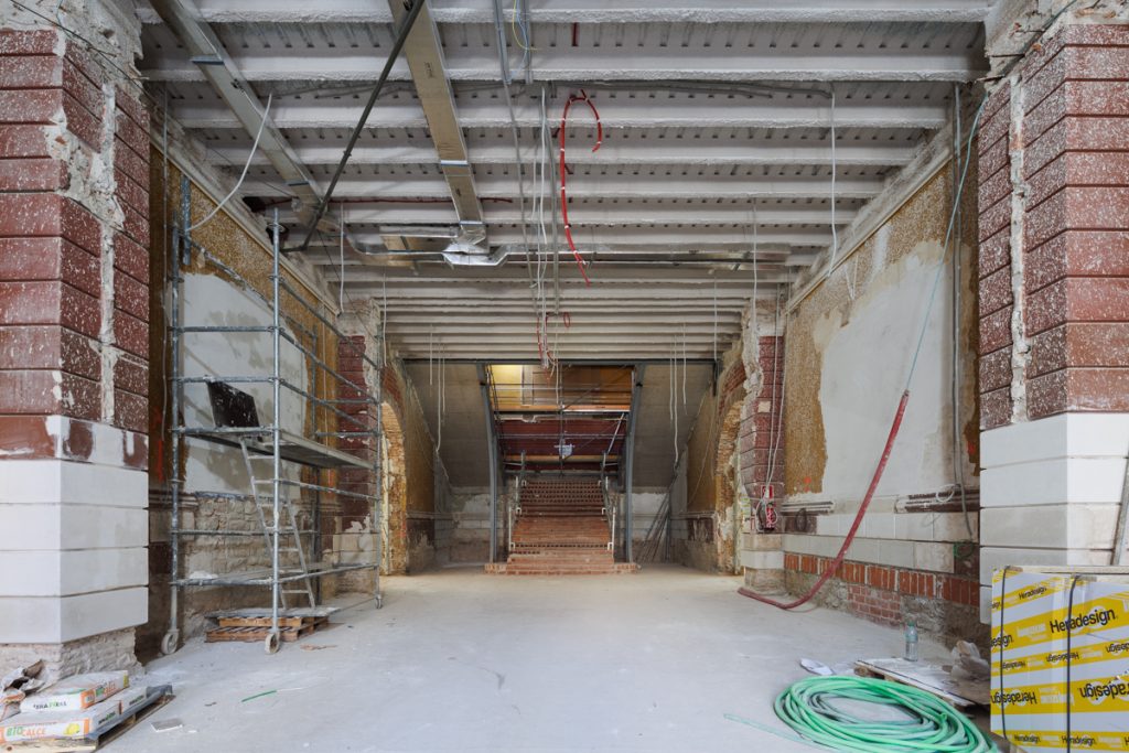 fotografía de arquitectura. Proceso de construcción. Sagasta. fotografiar el proceso de obra
